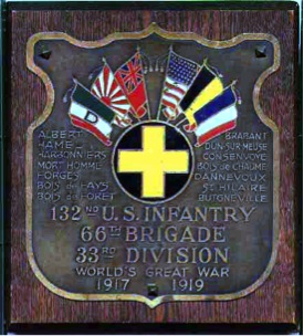 132nd plaque