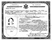 Minnie Citizenship Cert