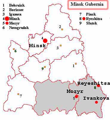 Map Minsk
