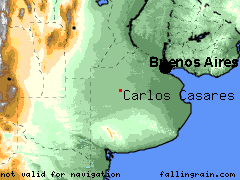 Carlos Caseres Area Map